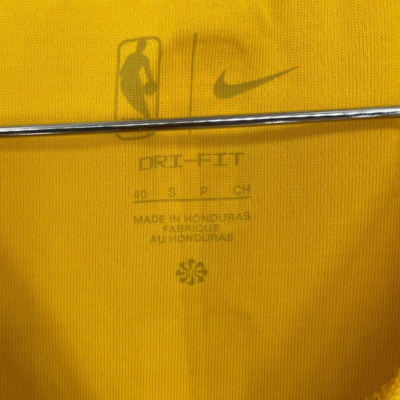 Nike LeBron James #6 Lakers Swingman Jersey Yellow Dri-Fit Size S GM01164502 - Picture 8 of 8
